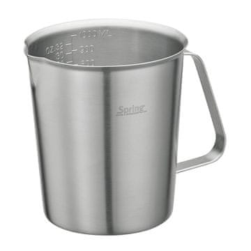 Spring Vrč za mjerenje Tools, nehrđajući čelik, 1,0 l, promjer 12,5 x 13 cm