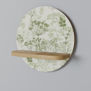 Okrugla polica FENNEL BALDACHIN