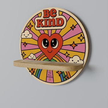 Okrugla polica BE KIND