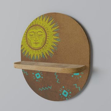 SUNSHINE PRAISE Ovalna polica