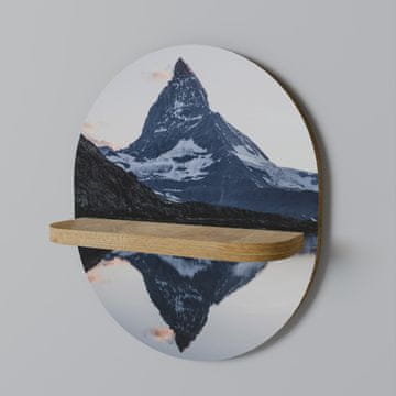 SJEĆANJE NA MATTERHORN Ovalna polica