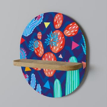 Ovalna polica CACTUS VIBES