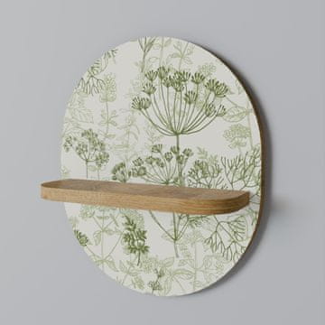 FENNEL BALDACHIN Ovalna polica