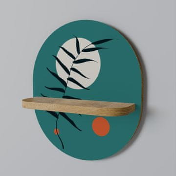 Ovalna polica MYSTERIOUS LEAF