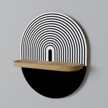 DUSK VIBRATION Ovalna polica