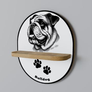 BULLDOG PAS Ovalna polica