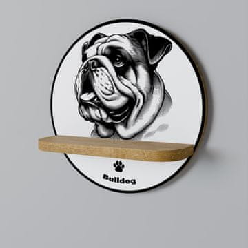 BULLDOG PAS Okrugla polica