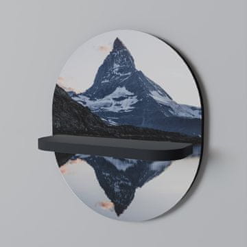 SJEĆANJE NA MATTERHORN Ovalna polica Crna