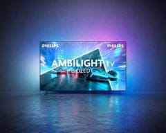 Philips 55OLED761/12 4K UHD televizor, Ambilight, QLED, TitanOS