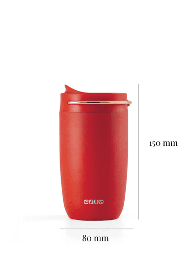 Detalji EQUA Cup termo šalice s keramičkim premazom i ručkom
