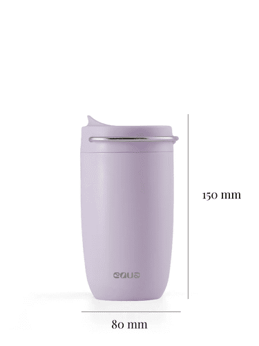 Detalji EQUA Cup termo šalice s keramičkim premazom i ručkom