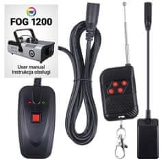 4M FOG 1200 uređaj za maglu s daljinskim upravljanjem