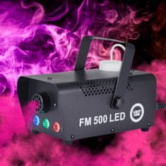4M FM 500 LED V2 uređaj za maglu, bežični daljinski upravljač, žičani kontroler, svjetlosni efekt 500 W, 3x1 W RGB