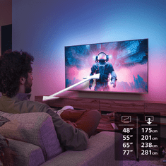 Philips 55OLED911/12 4K UHD televizor, Ambilight, TitanOS