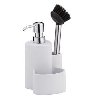Kela Set za pranje posuđa KL-12080 PURANA keramika bijela