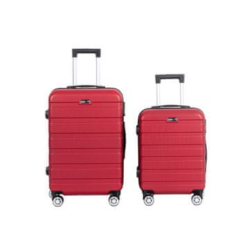 Aga Travel Set putnih kofera MR4687 Crvena