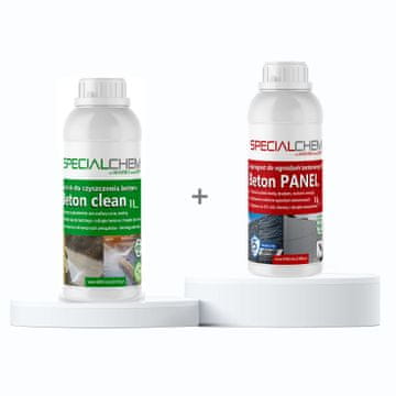 Specialchem Betonski panel Komplet za betonske ograde 1L + 1L