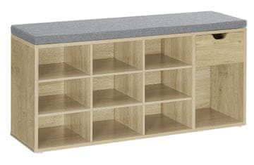 Ormarić za cipele sa sjedalom - artisan - LHS024B88