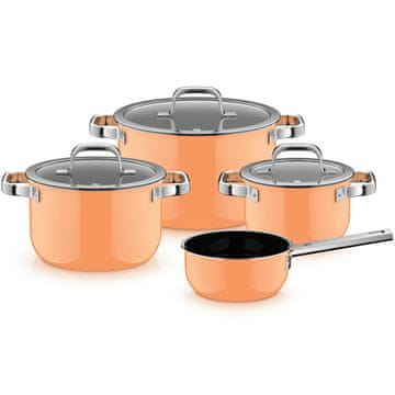 WMF Papya Orange Fusiontec Mineral Pro set od 4 komada