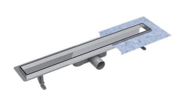 Besco VIRGO DUO 80 kromirani linearni odvod odvodnja