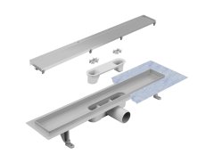 Besco VIRGO BASIC 60 kromirani linearni odvod odvodnja