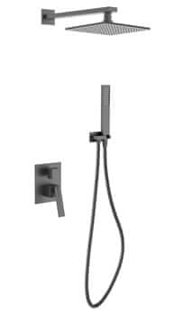 Besco ASPIRA II grafit ugradbeni tuš set