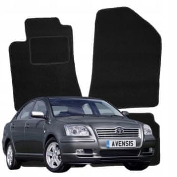 Velurne podne prostirke za brisače Toyota Avensis 2003-2009 za automobil B
