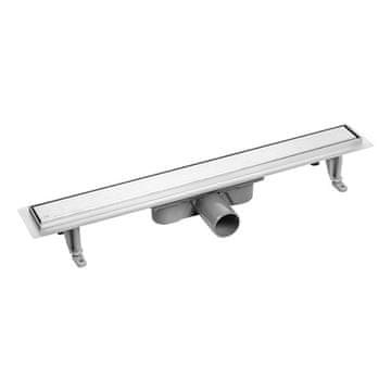 Laveo Linearni odvod 70 cm niskog basa od nehrđajućeg čelika