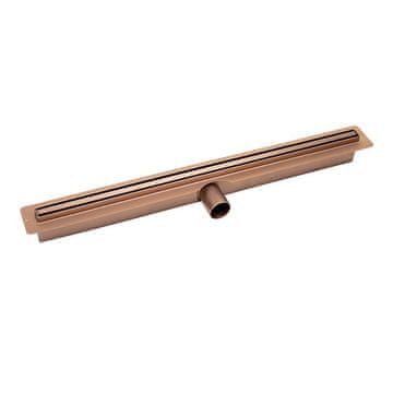 Laveo Linearni odvod 50 cm, ružičasto zlatne boje