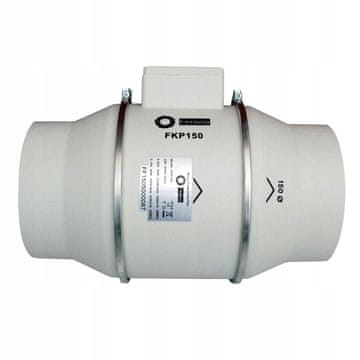 Ero Dvobrzinski kanalski ventilator FKP 150