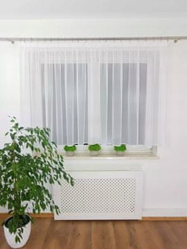 Kratka voile zavjesa 400x130 cm