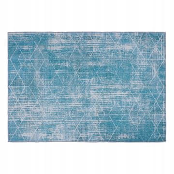 Ravno tkani tepih Strong Practical Moderan COZY HOME54 120*170 plavi