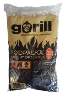 DRVENA VUNA ZA POTPALU ZA ROŠTILJ GORILL FOLIJA 22 kom