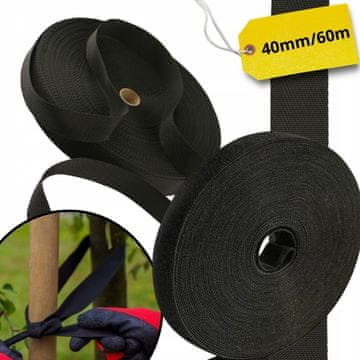 EE ČVRSTA TRAKA ZA PRIČVRŠĆIVANJE DRVEĆA I BILJAKA 40mm/60m.