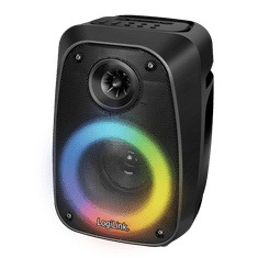 Prijenosni bežični Bluetooth zvučnik TWS RGB LogiLink 10W EQ RGB BT5.0