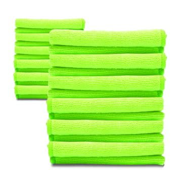 IDEA HOME IH RAKUN MIKROFIBER KRPE 30x30cm 24 kom ZELENE KUTIJE ZA PIZZU