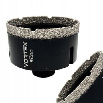 DIJAMANTNA PILA ZA RUPE 75 MM ZA PLOČICE BUŠILICA ZA GRESEN PLOČICE VORTEX M14
