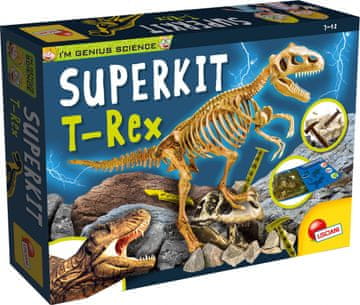 Lisciani JA SAM GENIJ Mali genijalac Edukativni komplet SUPER KOMPLET T-Rex dinosaur