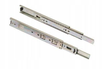 Kuglična vodilica, puno izvlačenje, H-45mm, L-300mm, AKS