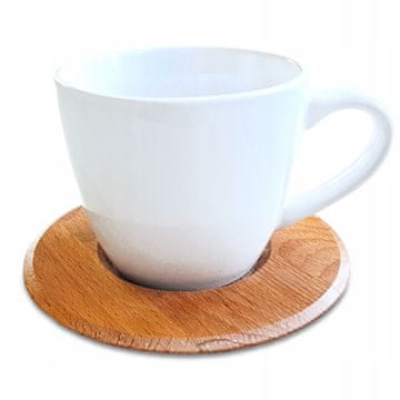 Porculanska šalica za kavu s tanjurićem 220 ml