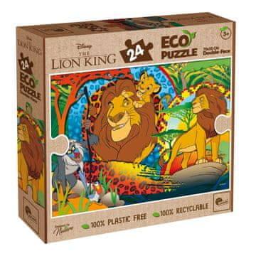 Lisciani DISNEY EKO SLAGALJKA DVOSTRANA KRALJ LAVOVA 24 dijela za bojanje