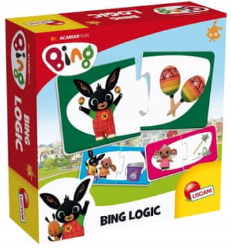 LISCIANI BING LOGIČKA IGRA razvoj logičkog mišljenja i manualnih vještina