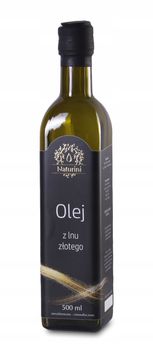 Svježe prešano ulje zlatnog lanenog sjemena 500 ml Dr Budwig