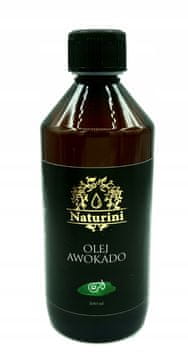 Ulje avokada, nerafinirano, kozmetičko, hladno prešano, avokado, 500 ml