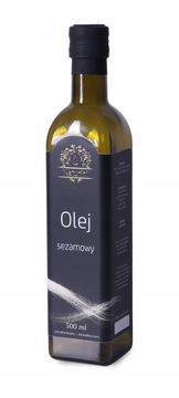 Sezamovo ulje od bijelih sjemenki sezama 500ml HLADNO PREŠANO