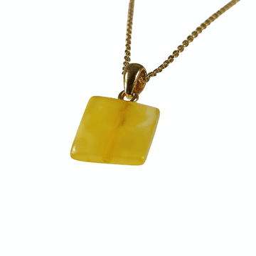 Ogrlica s mliječnim jantarom - Baltic Amber Collier