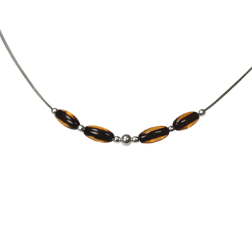 Ogrlica od konjaka i jantara - Baltic Amber Collier