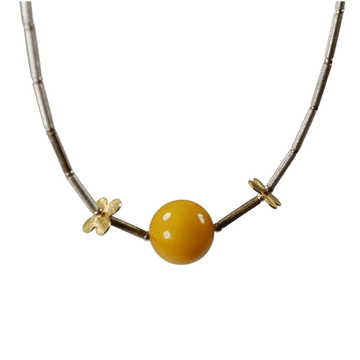 Ogrlica s mliječnim jantarom - Baltic Amber Collier