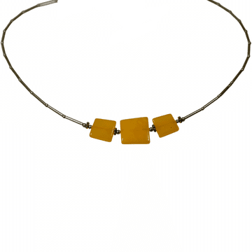 Ogrlica s mliječnim jantarom - Baltic Amber Collier