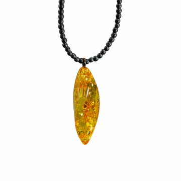 Ogrlica od konjaka i jantara - Baltic Amber Collier